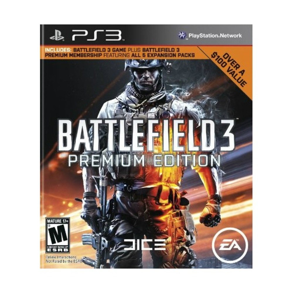 Battlefield 3 Premium Edition Playstation 3 PS3 Complete Tested Works